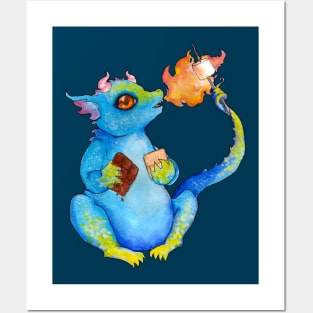 S'more Dragon Posters and Art